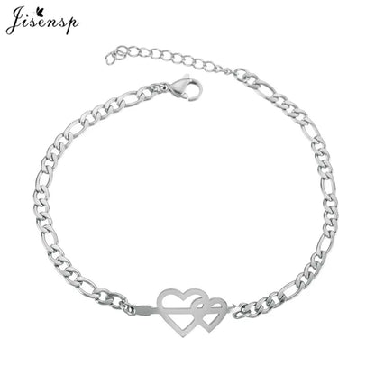 Elephant Butterfly Bracelets Bangles Animal Chain Link Bracelet Female Stainless Steel Bracelets for Women Accessories
