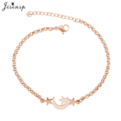 Elephant Butterfly Bracelets Bangles Animal Chain Link Bracelet Female Stainless Steel Bracelets for Women Accessories