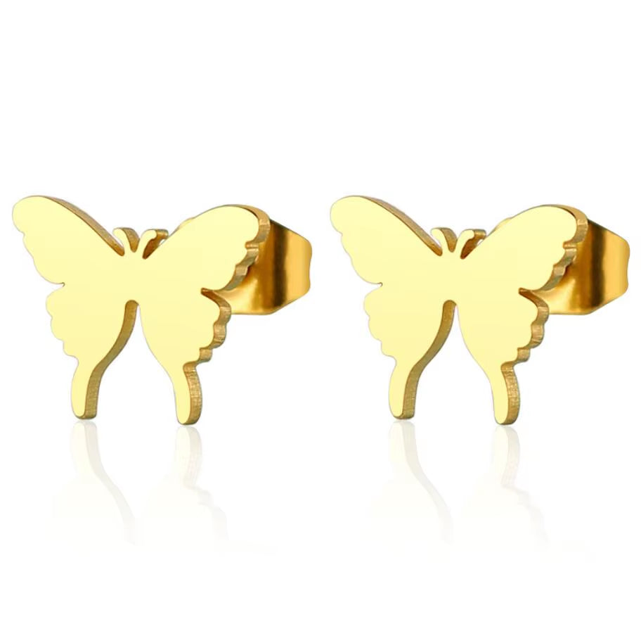 Elephant Butterfly Bracelets Bangles Animal Chain Link Bracelet Female Stainless Steel Bracelets for Women Accessories