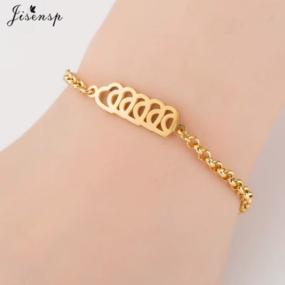 Elephant Butterfly Bracelets Bangles Animal Chain Link Bracelet Female Stainless Steel Bracelets for Women Accessories