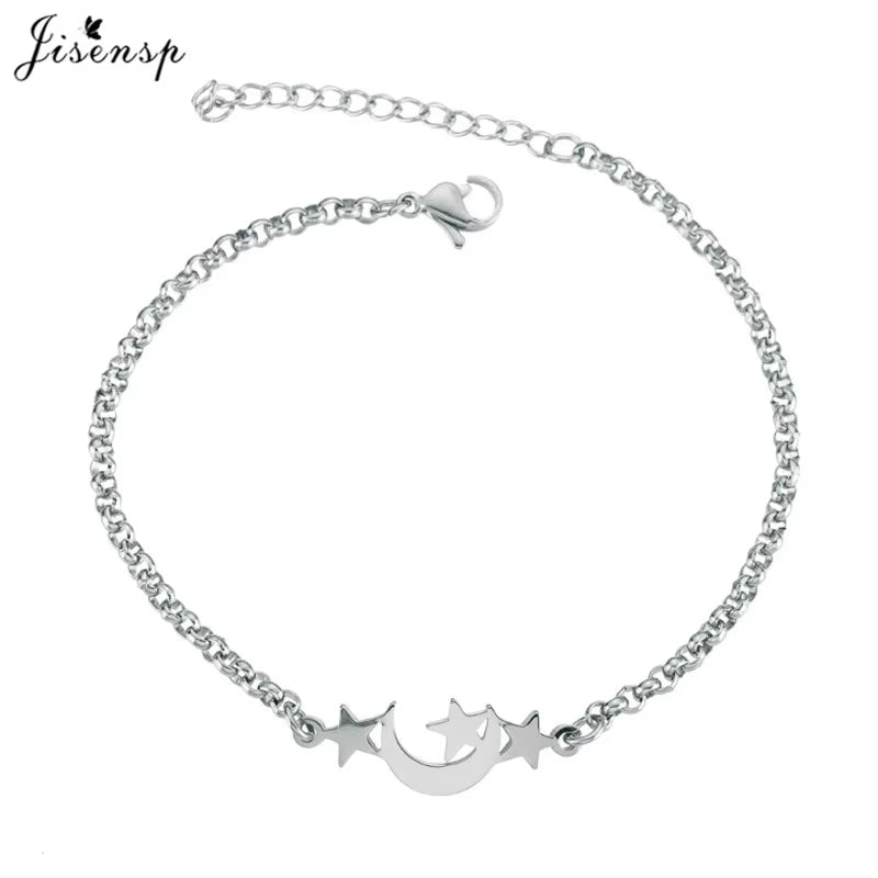 Elephant Butterfly Bracelets Bangles Animal Chain Link Bracelet Female Stainless Steel Bracelets for Women Accessories